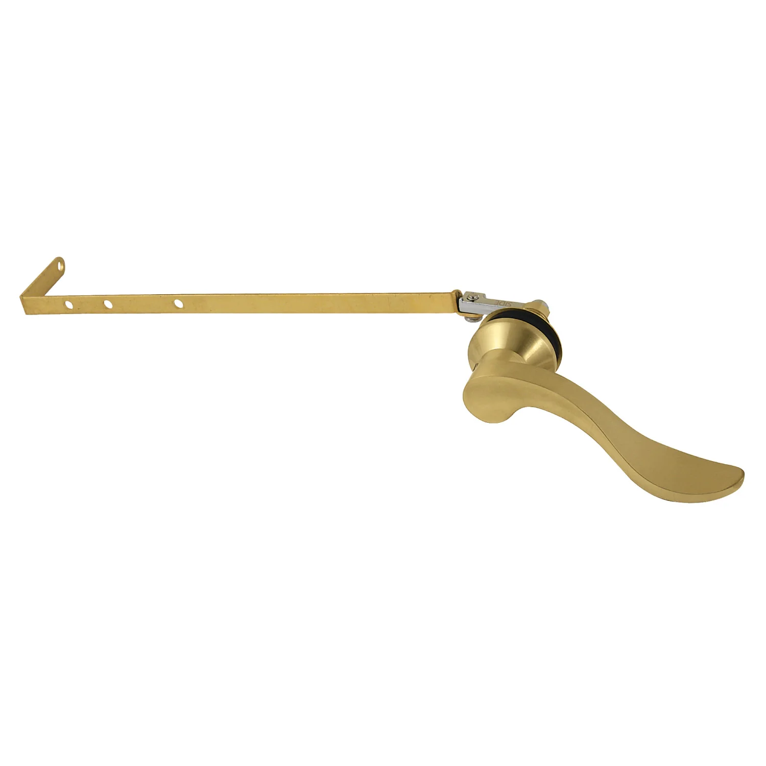 Kingston Tulare KTDFLD7 - NuWave Universal Front or Side Mount Toilet Tank Lever, Brushed Brass
