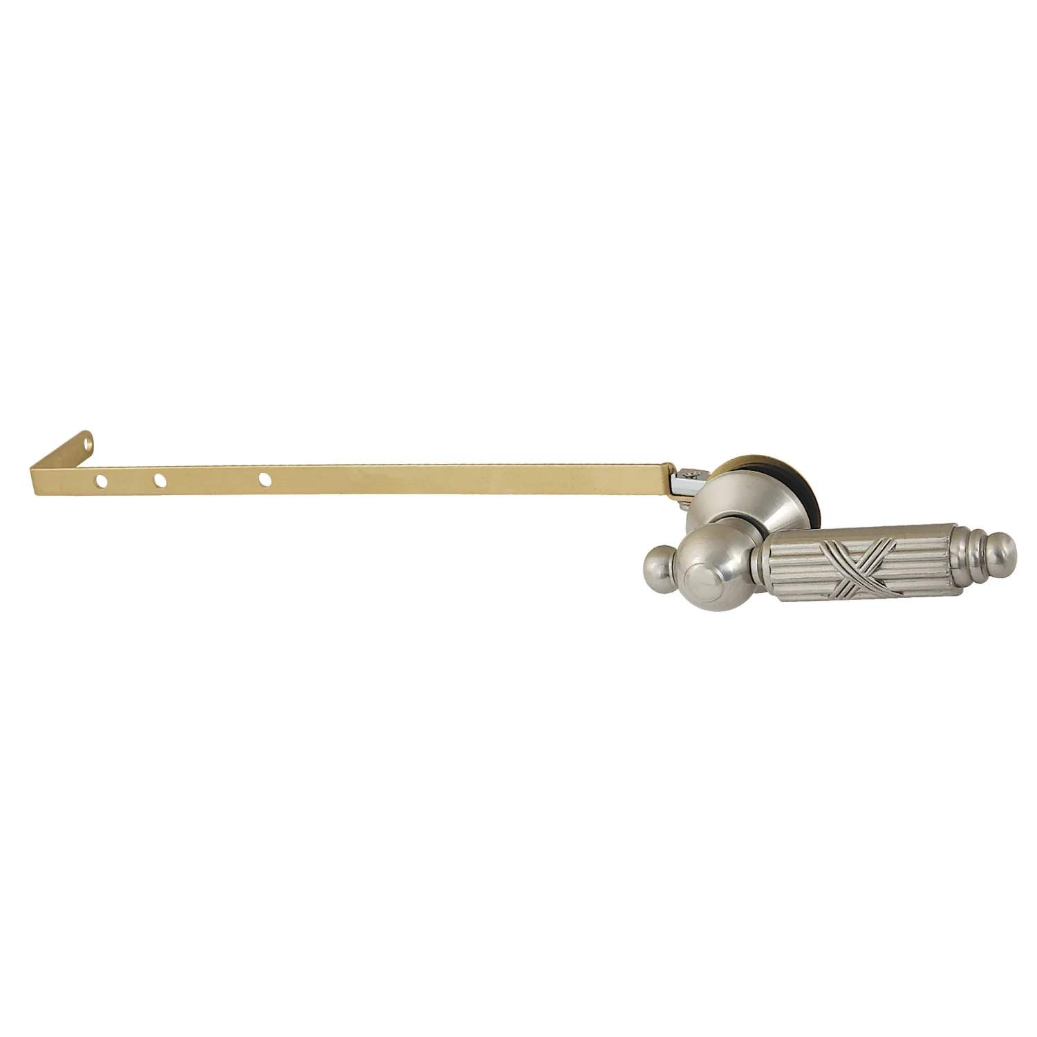 Kingston Heirloom KTGLD8 - Georgian Universal Front or Side Mount Toilet Tank Lever, Brushed Nickel