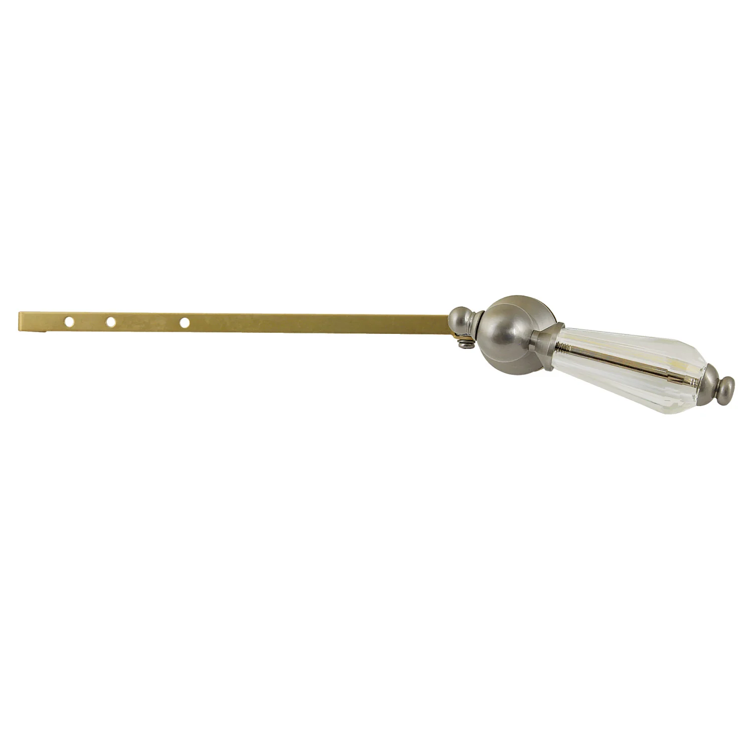 Kingston Heirloom KTWLLD8 - Wilshire Universal Front or Side Mount Toilet Tank Lever, Brushed Nickel