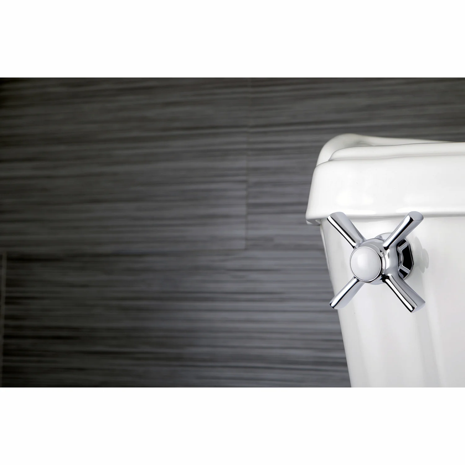 Kingston Tulare KTZX1 - Millennium Front Mount Toilet Tank Lever, Polished Chrome - Image 3