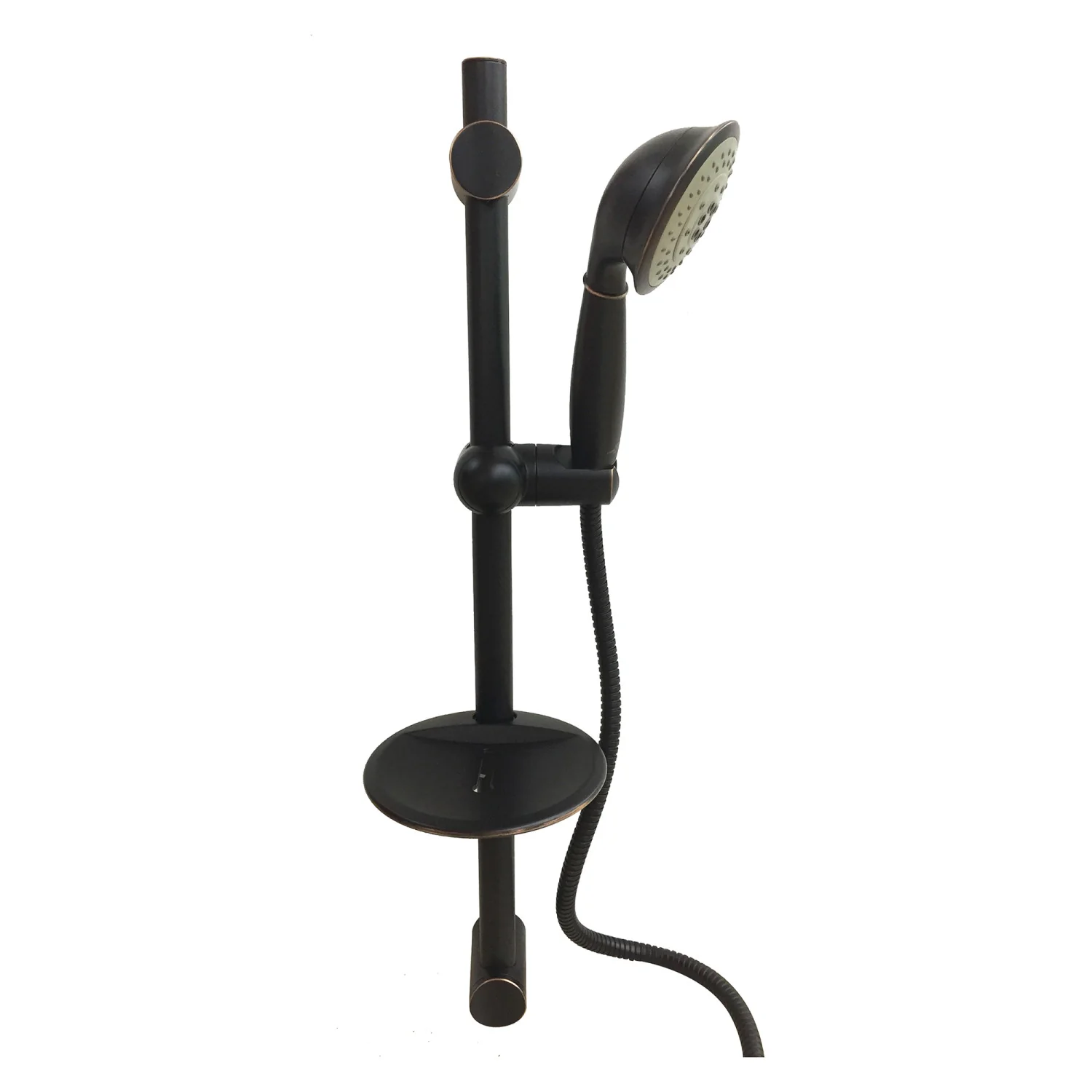 Kingston Tulare KX2526SBB - Vilbosch 5-Function Hand Shower with 24-Inch Slide Bar Kit, Naples Bronze