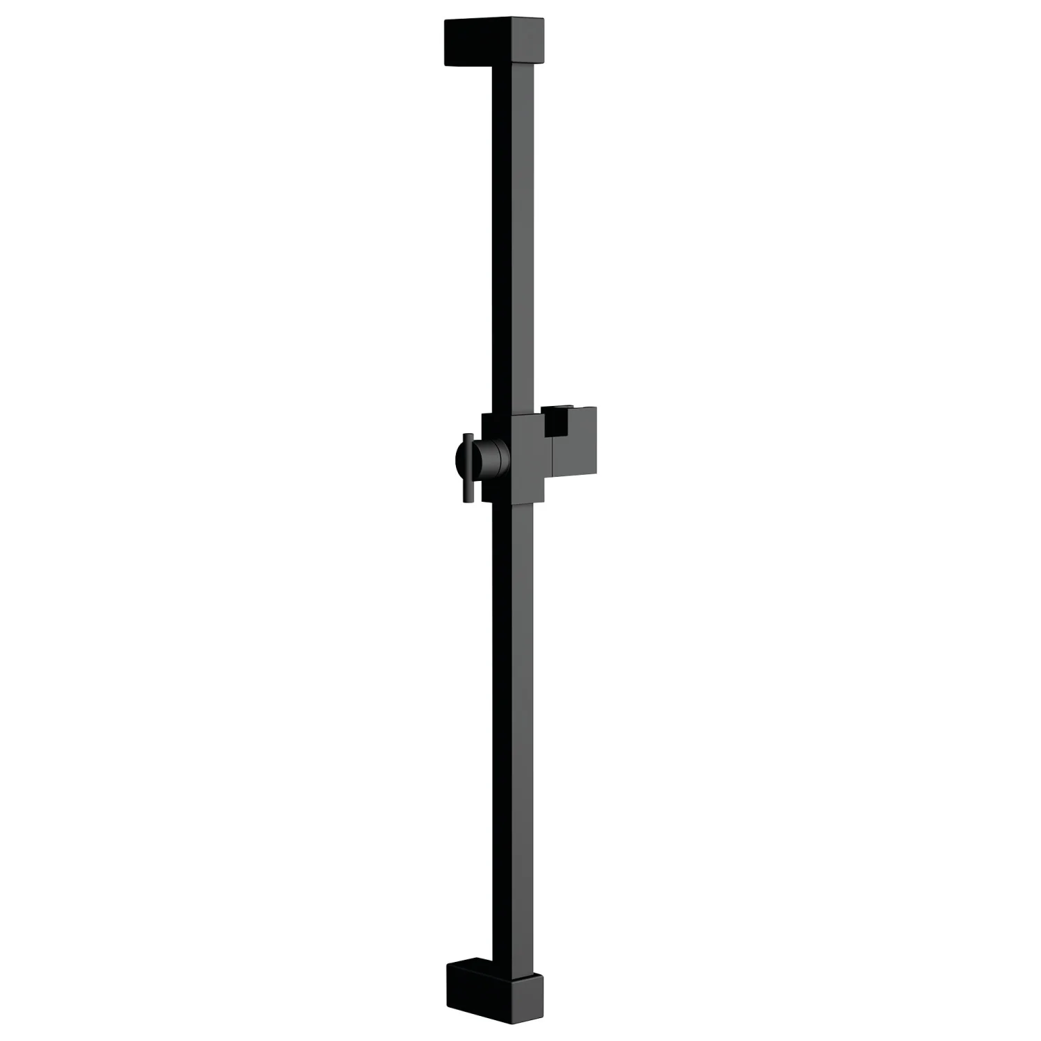 Kingston Sona KX8240 - Claremont 24-Inch Stainless Steel Shower Slide Bar, Matte Black