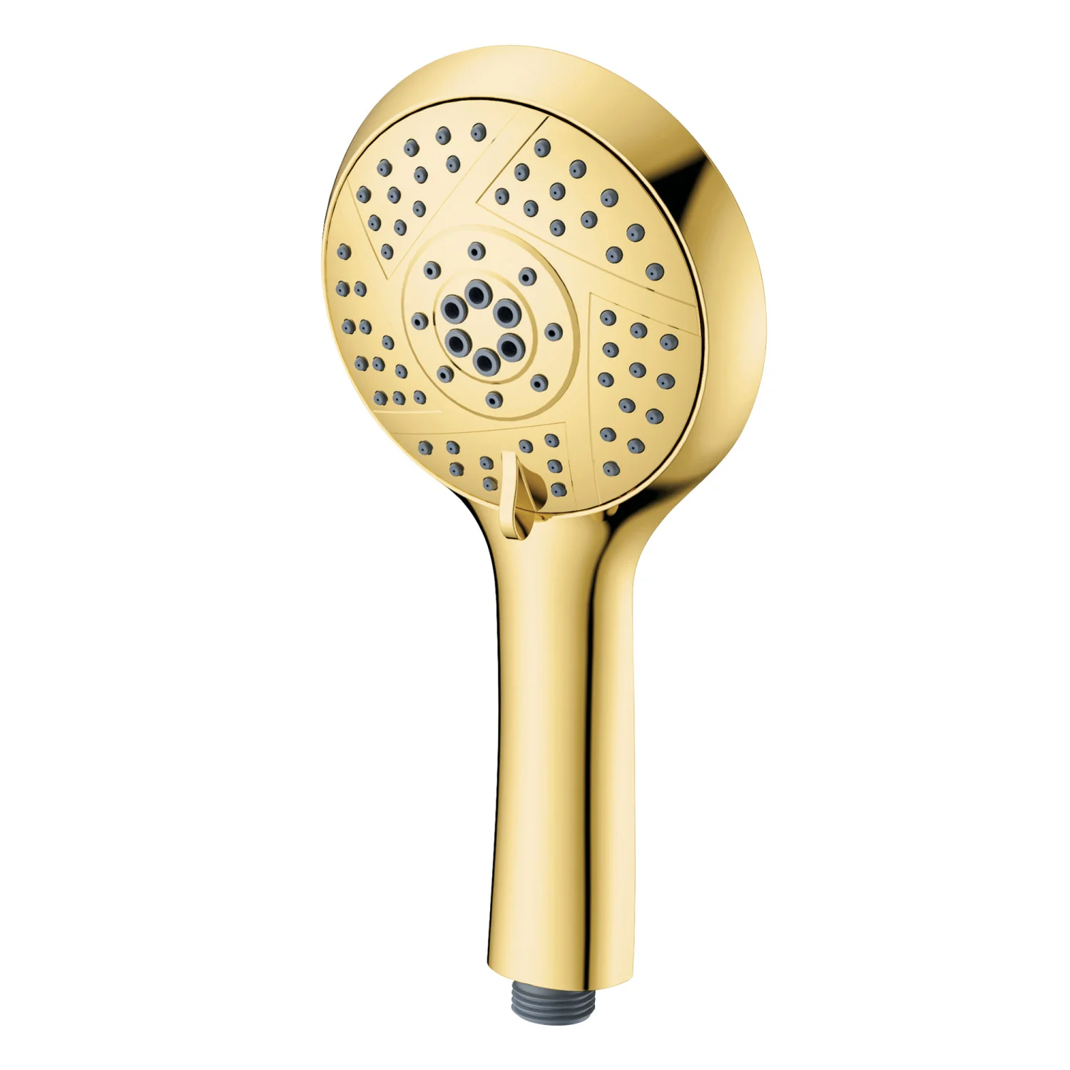 Kingston Tulare KXH154A2 - Vilbosch 5-Function Round Hand Shower, Polished Brass