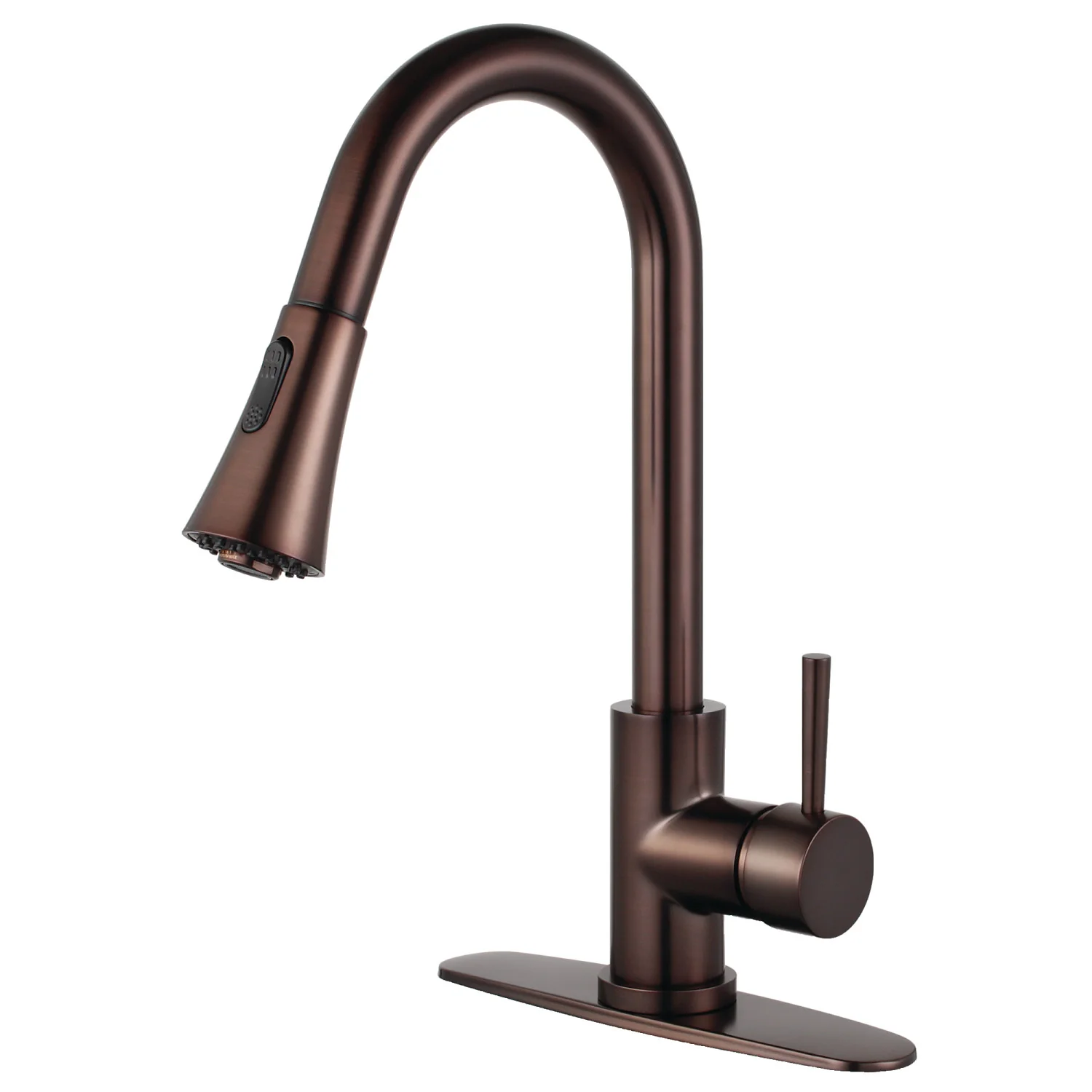 Kingston Tulare LS8725DL - Concord Single-Handle Pull-Down Kitchen Faucet, Oil Rubbed Bronze