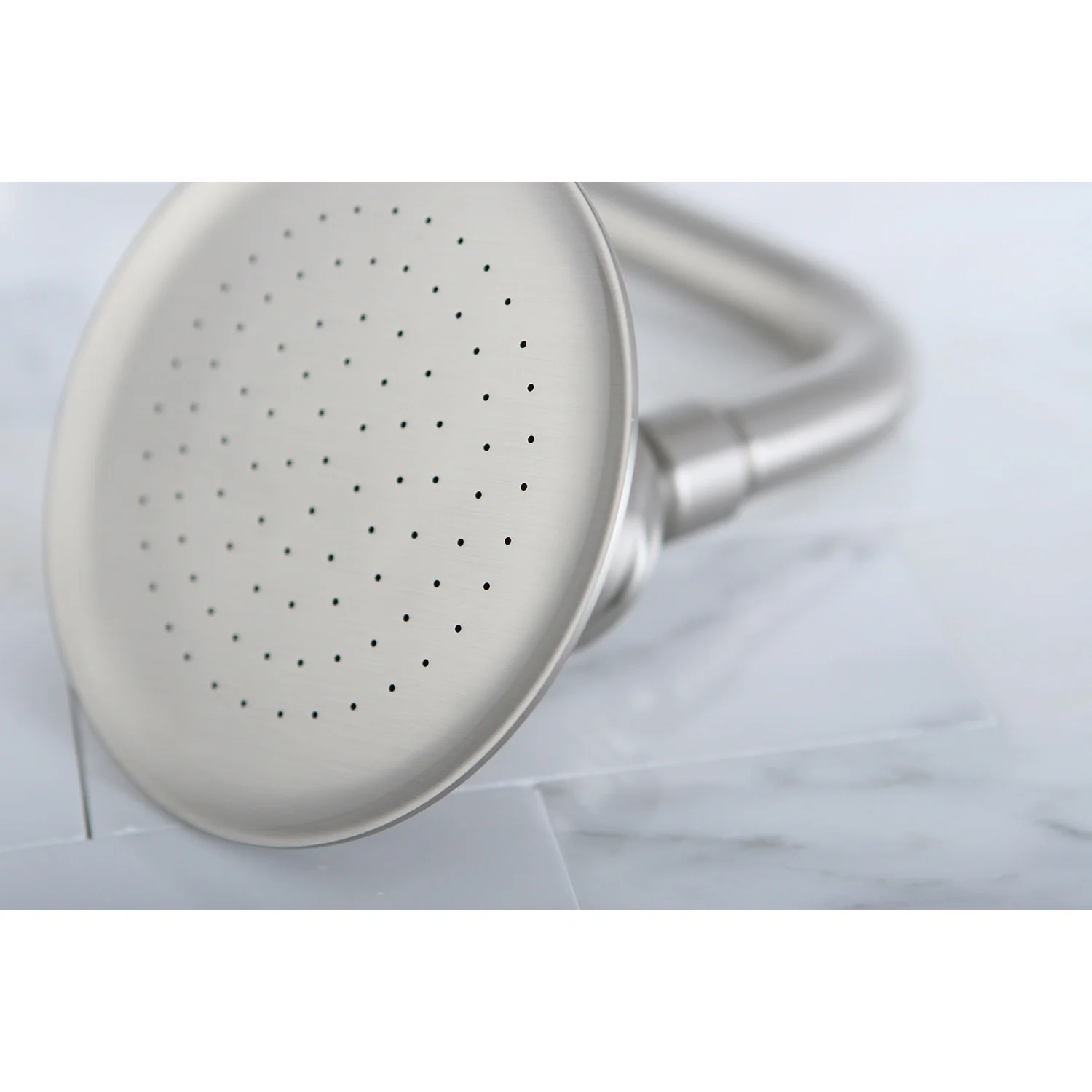 Kingston Heirloom P10SN - Victorian 4-3/4-Inch Round Raindrop Brass Shower Head, Brushed Nickel - Image 3