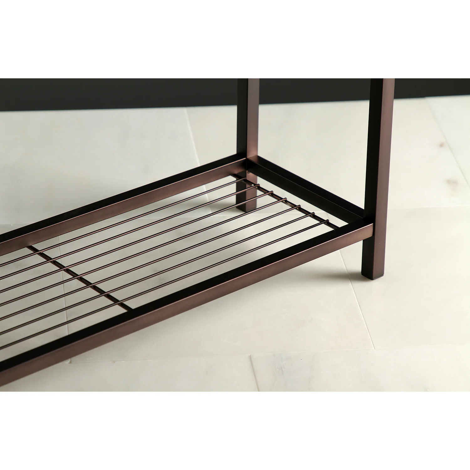 Kingston Sona SCC8365 - Edenscape 31-Inch Freestanding Pedestal 4-Tier Towel Rack, Oil Rubbed Bronze - Image 5