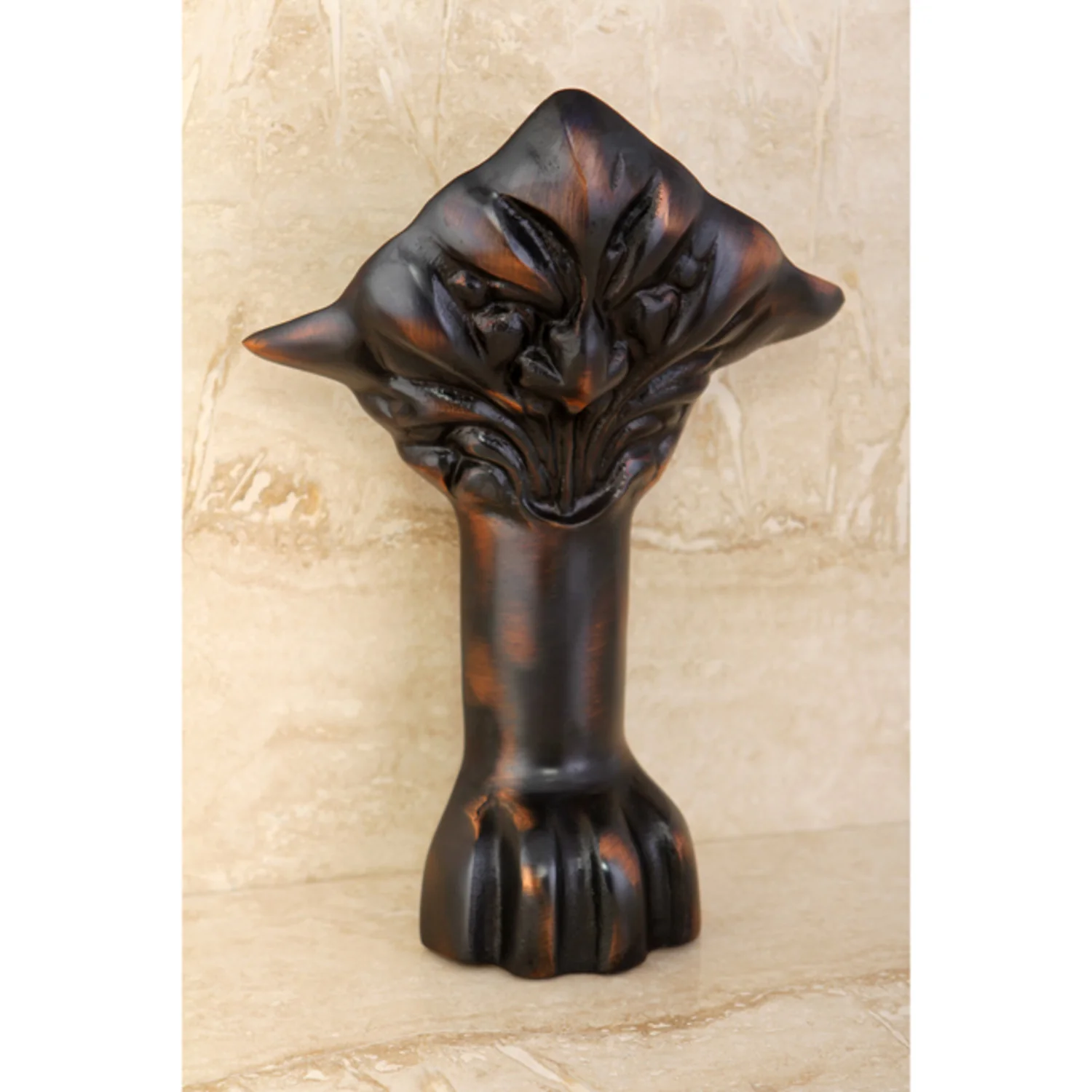 Kingston Heirloom VCTNH5 - Aqua Eden 4-Piece (Set) Lion Paw Cast Iron Tub Feet, Oil Rubbed Bronze - Image 2