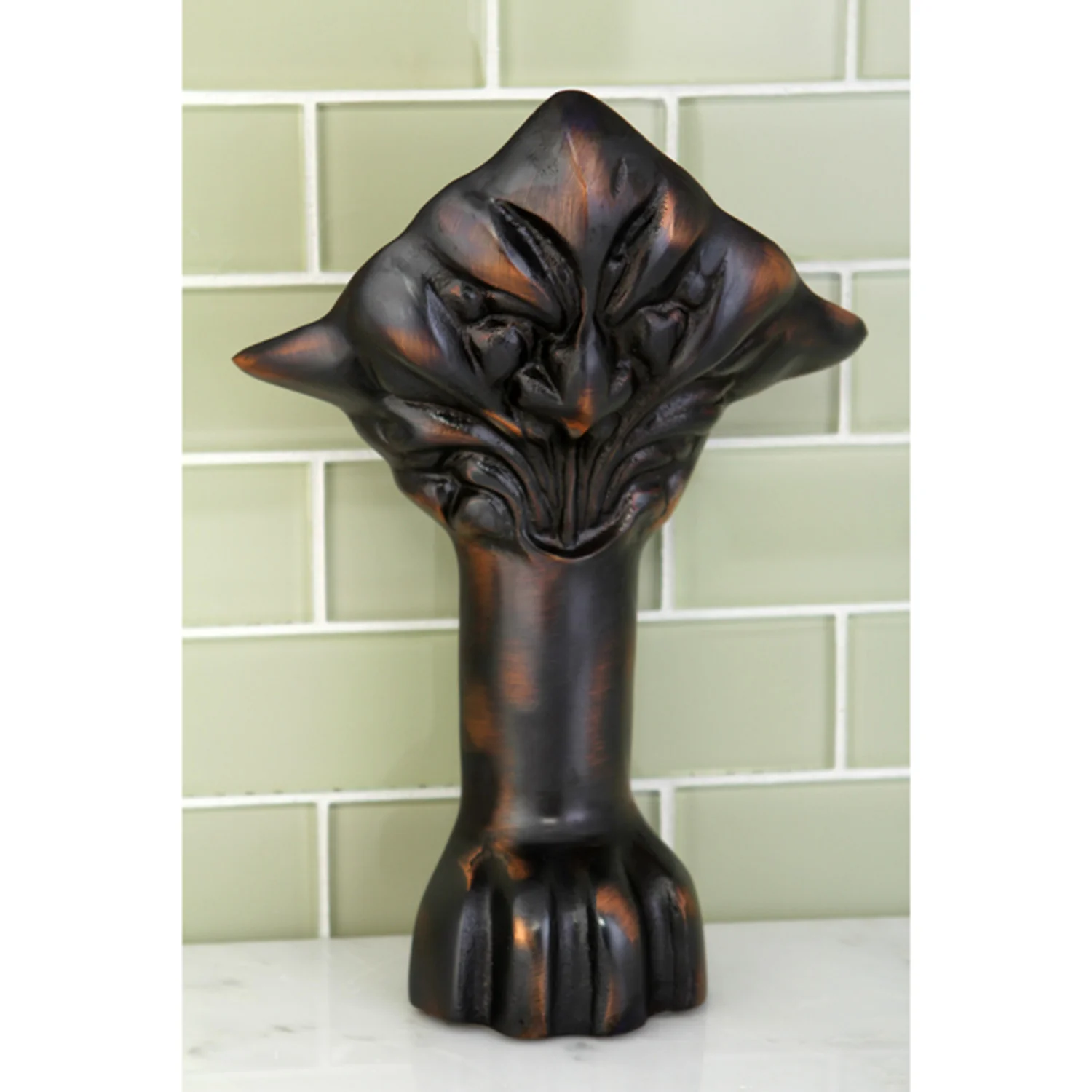 Kingston Heirloom VCTNH5 - Aqua Eden 4-Piece (Set) Lion Paw Cast Iron Tub Feet, Oil Rubbed Bronze - Image 3