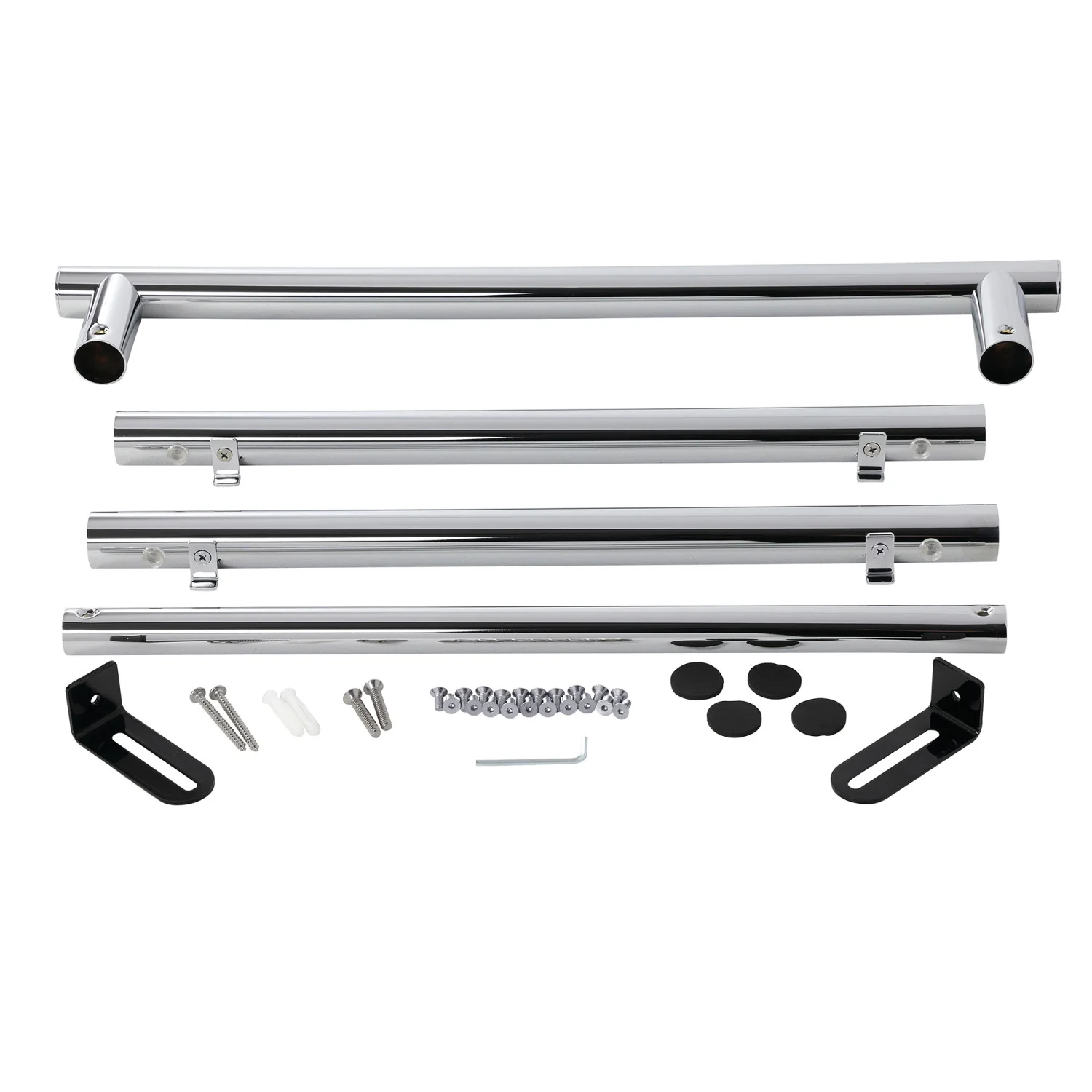 Kingston Fauceture VPB2216301H Console Sink Leg Support, Polished Chrome