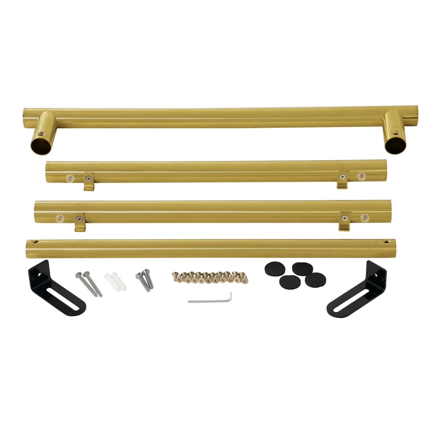 Kingston Fauceture VPB2216307H Console Sink Leg Support, Brushed Brass