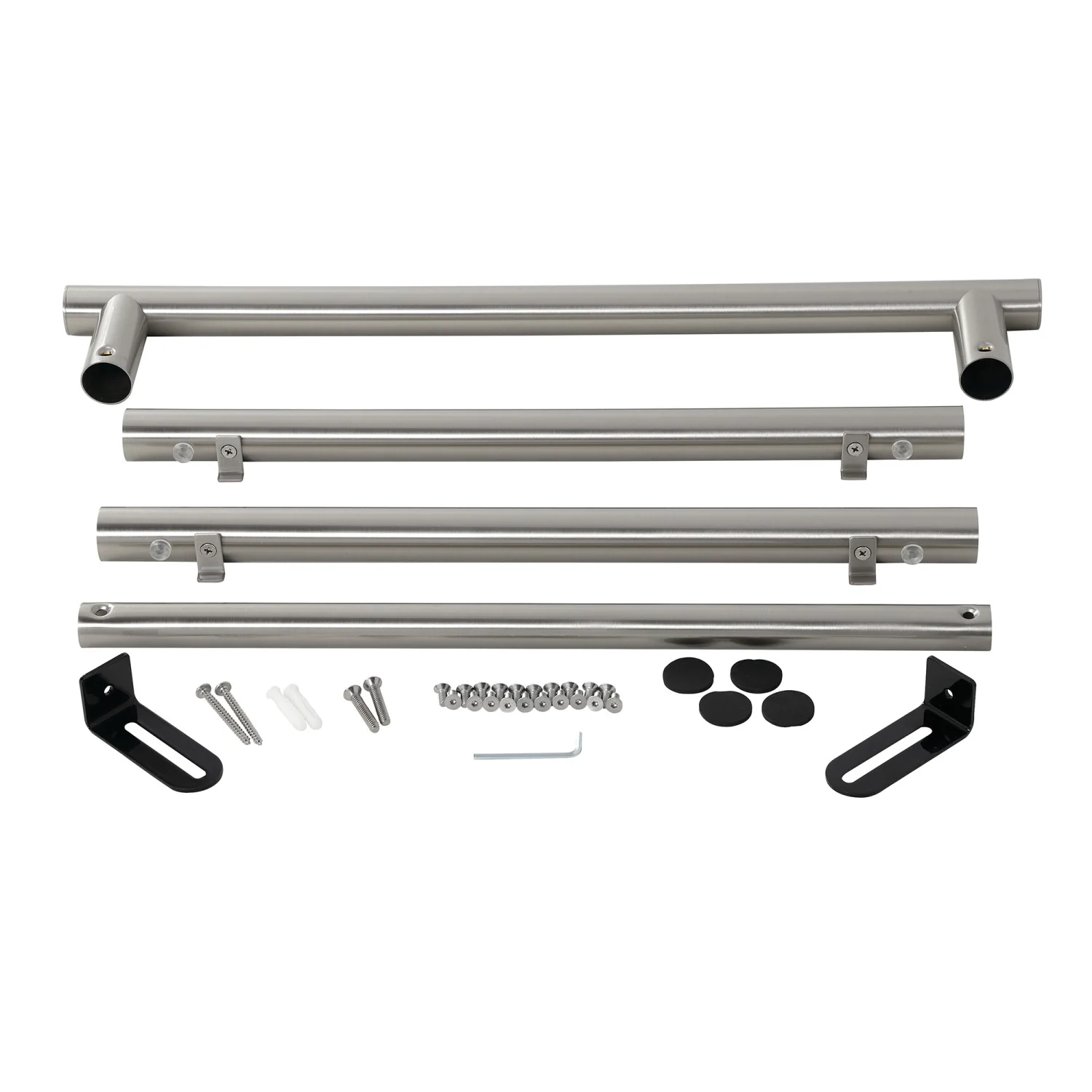 Kingston Fauceture VPB2216308H Console Sink Leg Support, Brushed Nickel