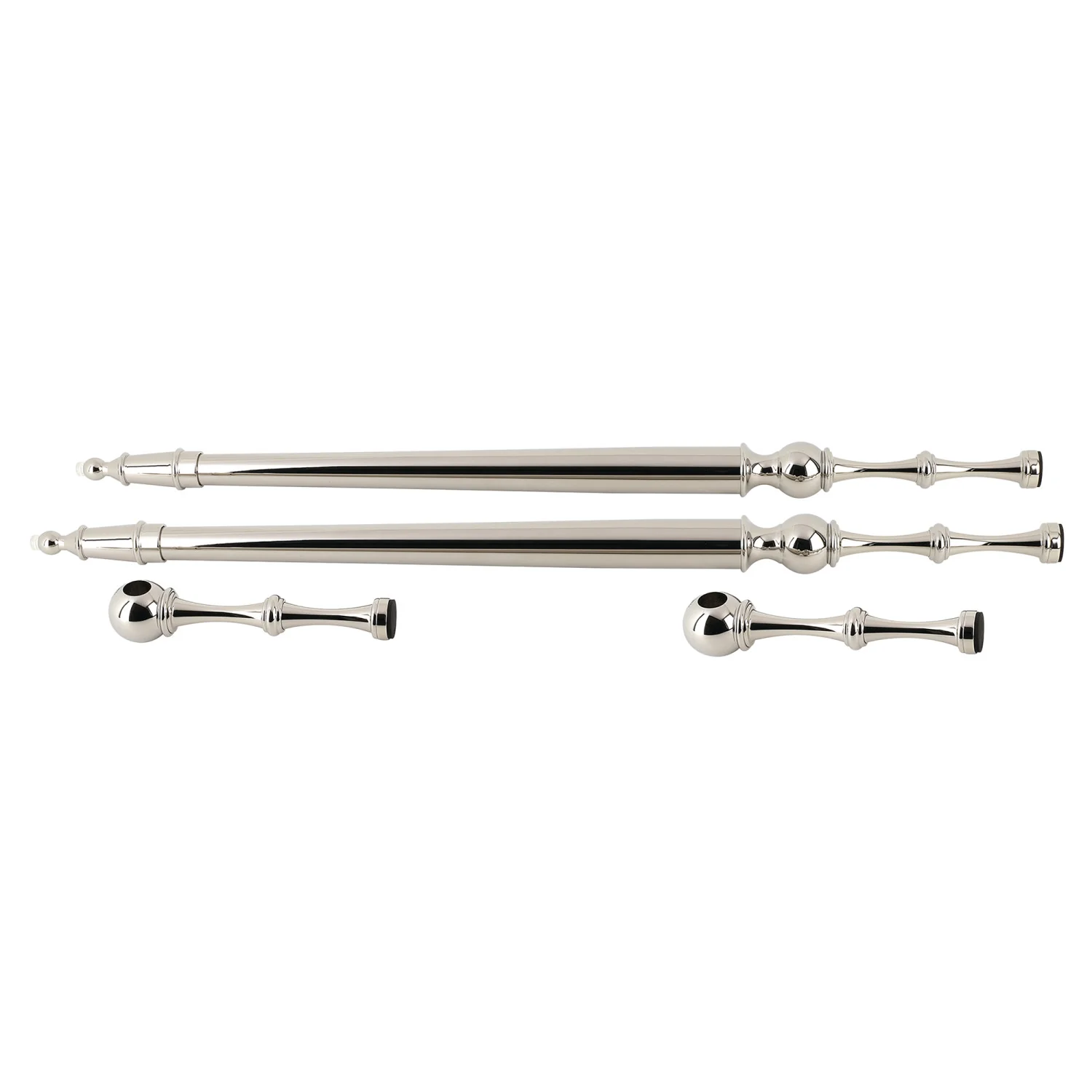 Kingston Edwardian VPB30166P Console Sink Leg Support, Polished Nickel