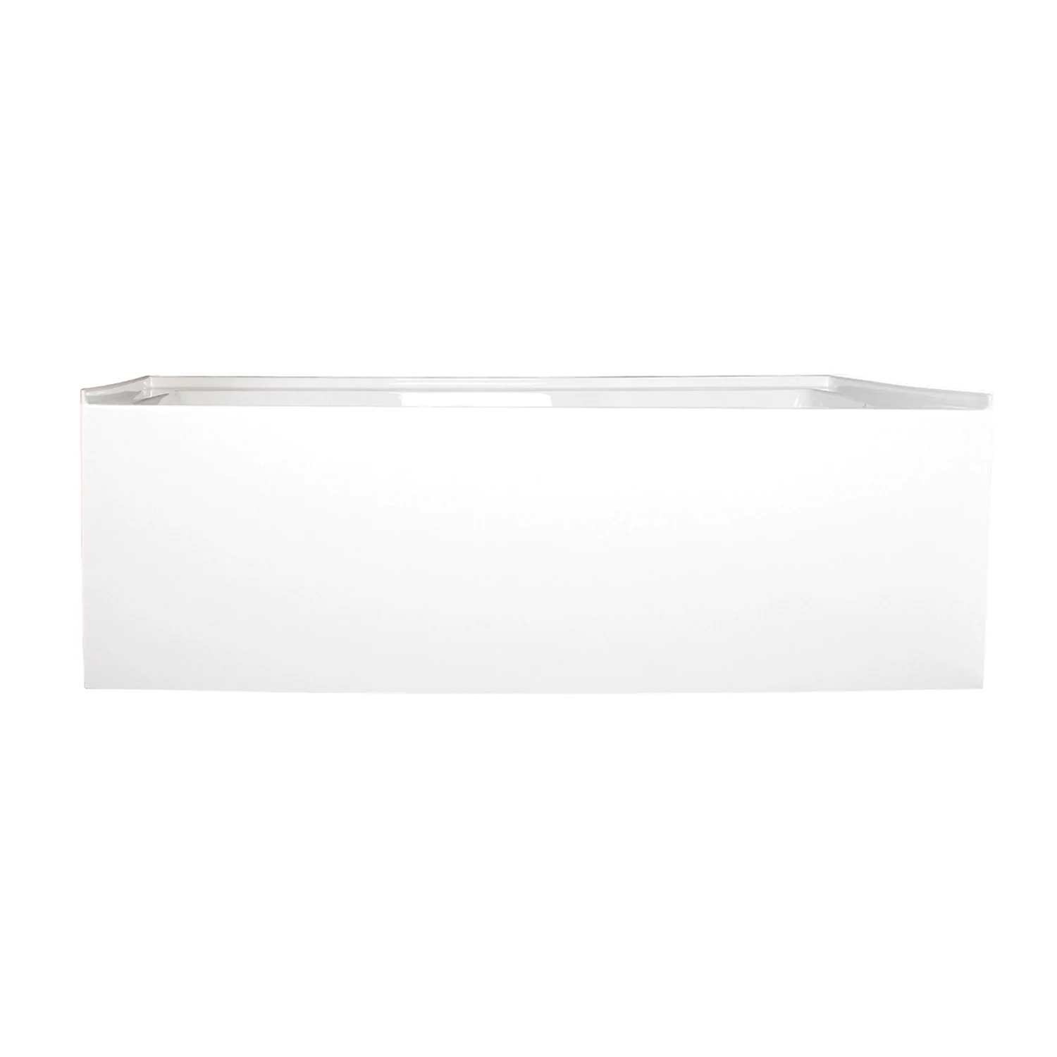 Kingston Tulare VTAP663222R - Aqua Eden 66-Inch Acrylic Rectangular 3-Wall Alcove Tub, Right Hand Drain, Glossy White - Image 3