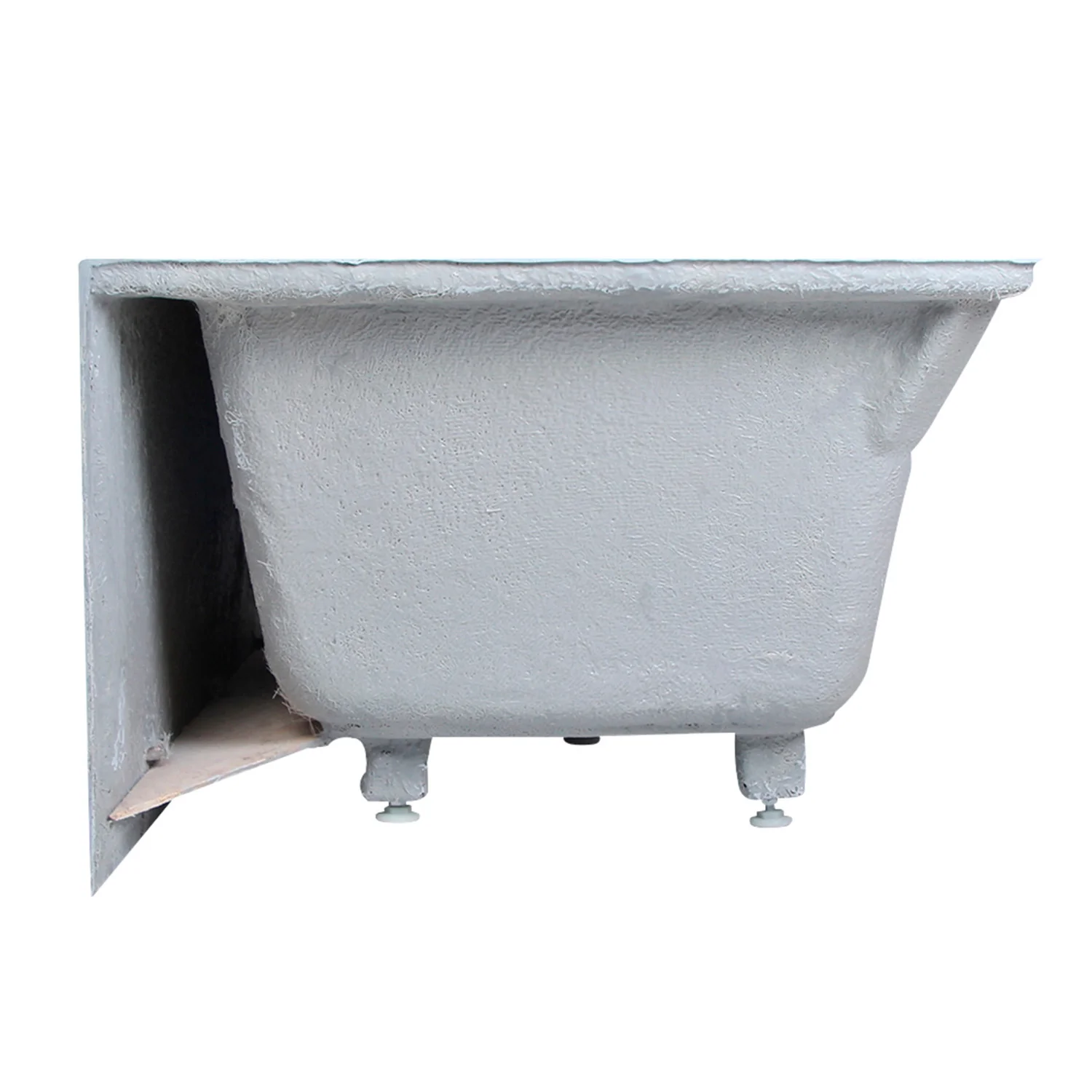 Kingston Tulare VTDE483222L - Aqua Eden 48-Inch Acrylic Rectangular 3-Wall Alcove Tub, Left Hand Drain Hole, Glossy White - Image 6