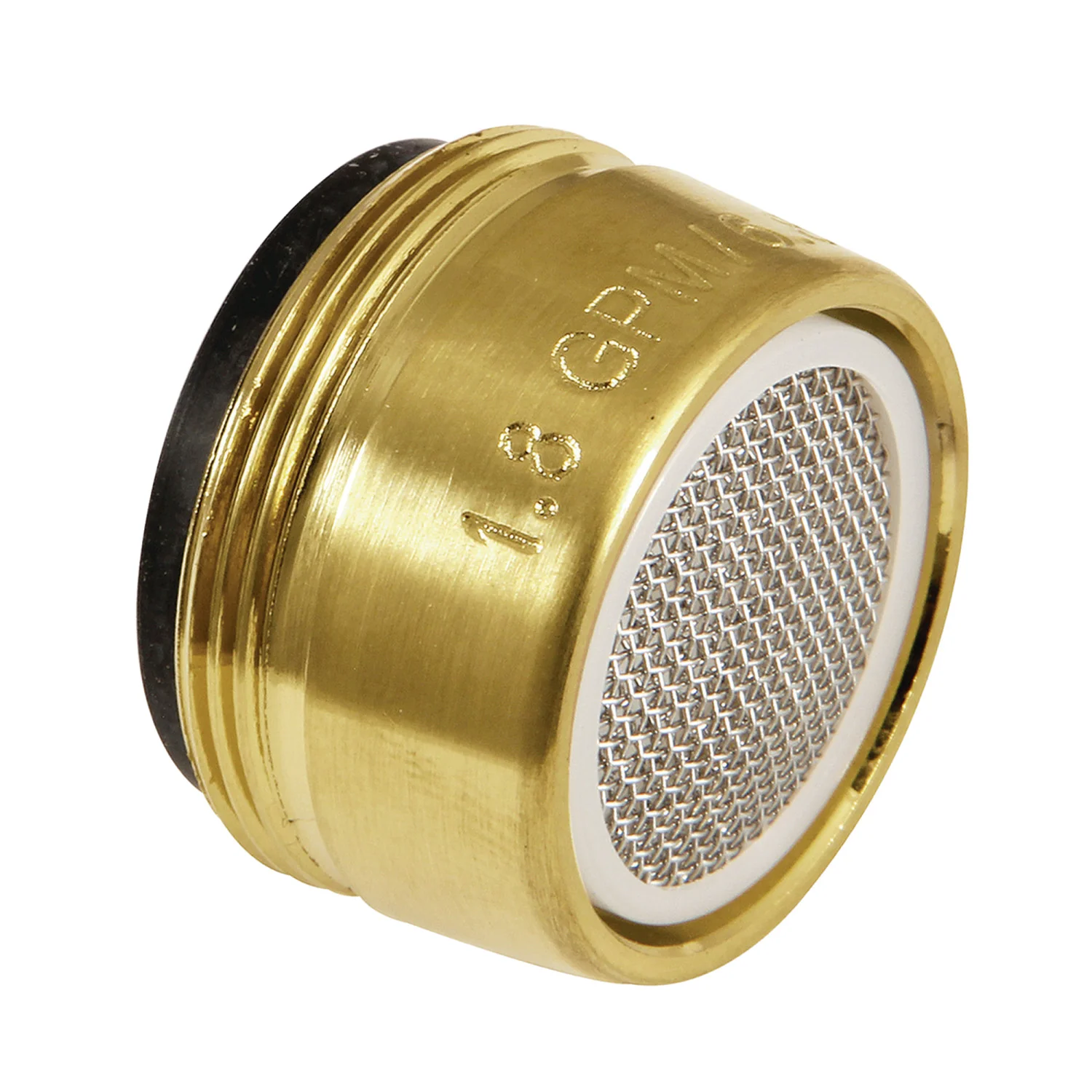 Kingston Cal Green Z18KBSA957SB 1.8 GPM Male Aerator, Brushed Brass